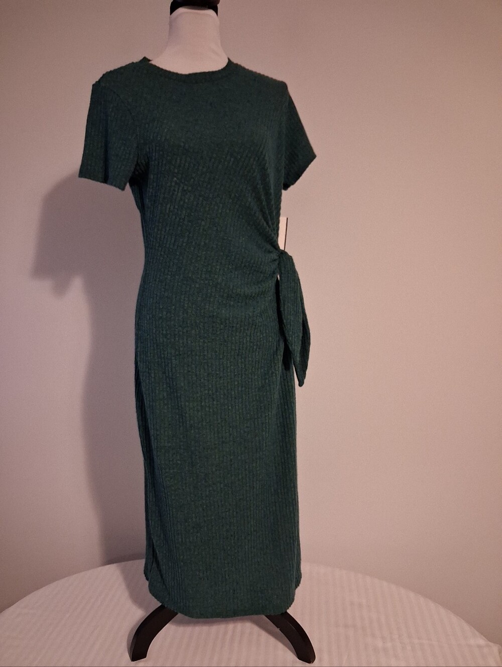 Green Midi Sweater Dress Size Large